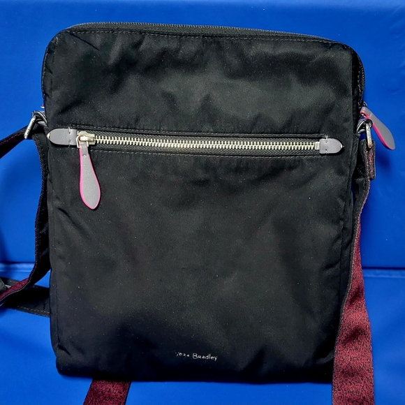 Vera Bradley Midtown Black Nylon Canvas Women's Crossbody Bag - Picture 7 of 10